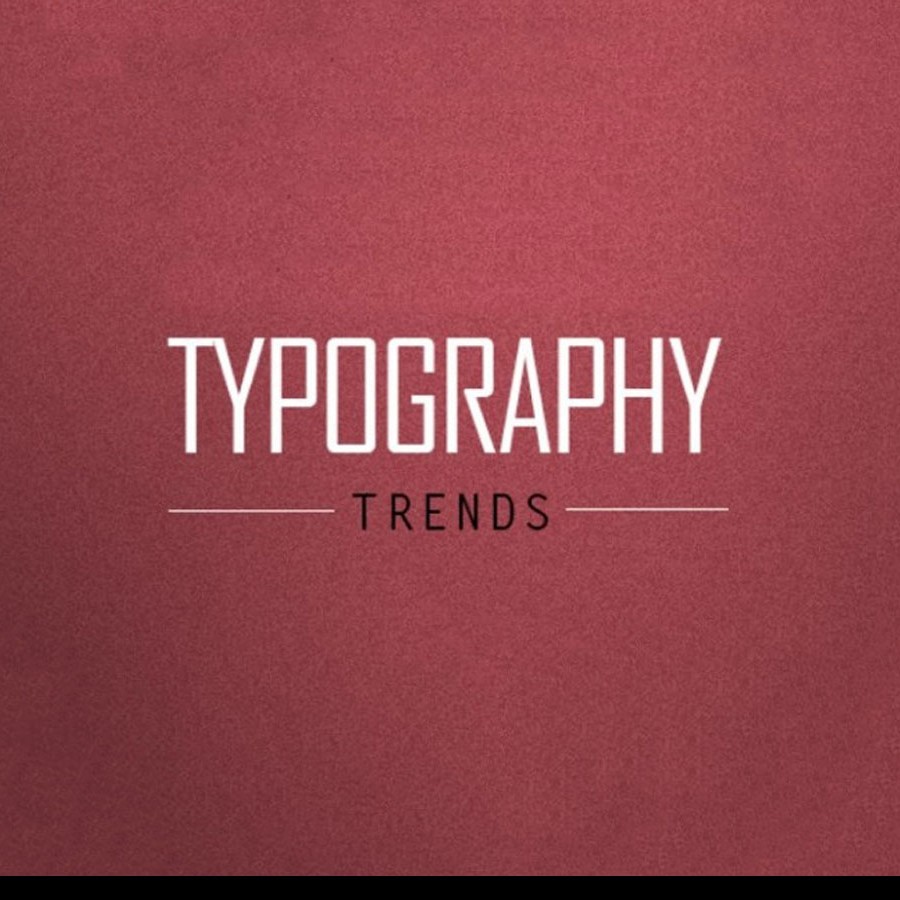 Typography trends for 2018
